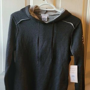 BCBGeneration Black Heather Hoodie Small New